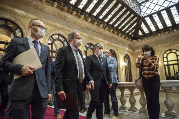 Pleno Inhabilitacio Quim Torra Costa Batet - Sergi Alcazar