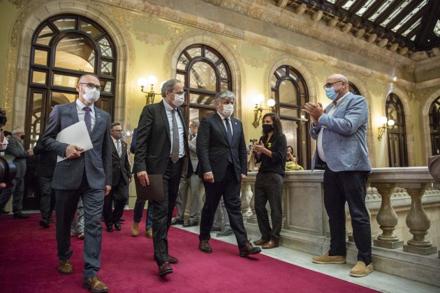 Pleno Inhabilitacio Quim Torra Costa Batet - Sergi Alcazar