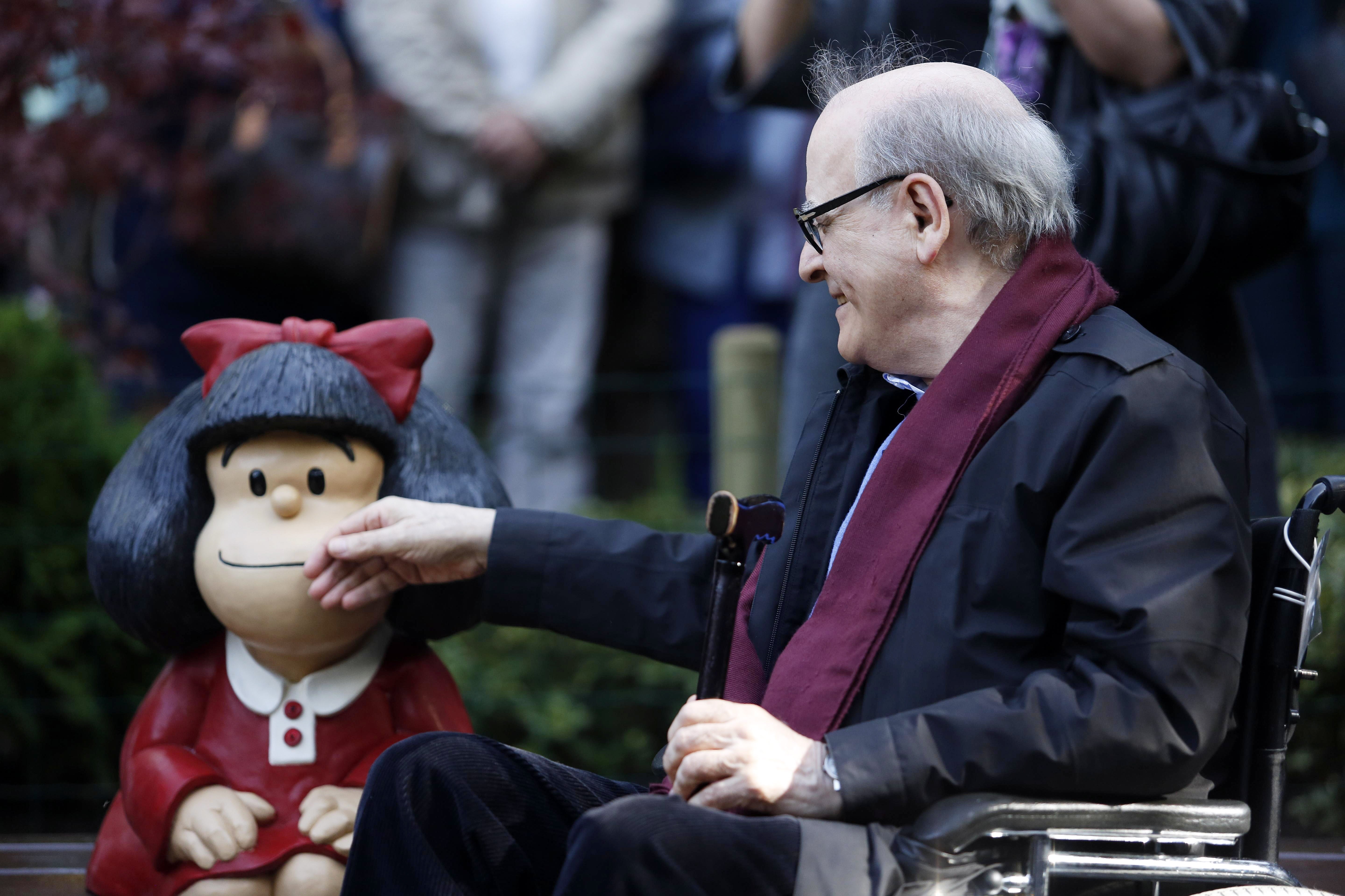 Mafalda de luto: Muere Quino, su creador, a los 88 años