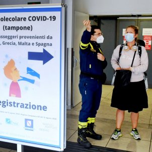 aeroport coronavirus itàlia efe aeroport coronavirus itàlia efe
