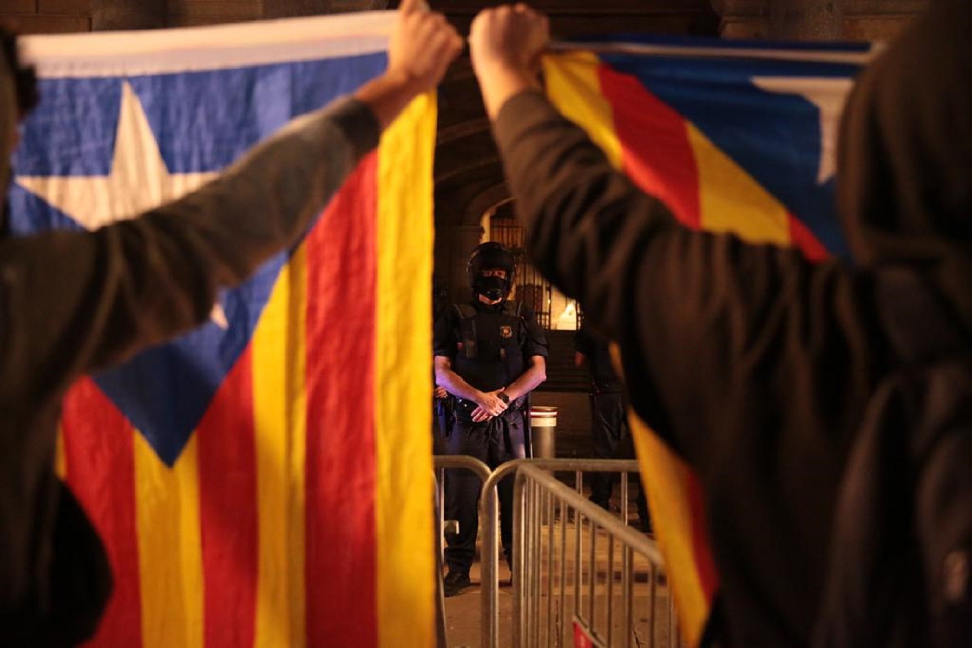 CDR manifestación tres años 1-O / Sergi Alcàzar