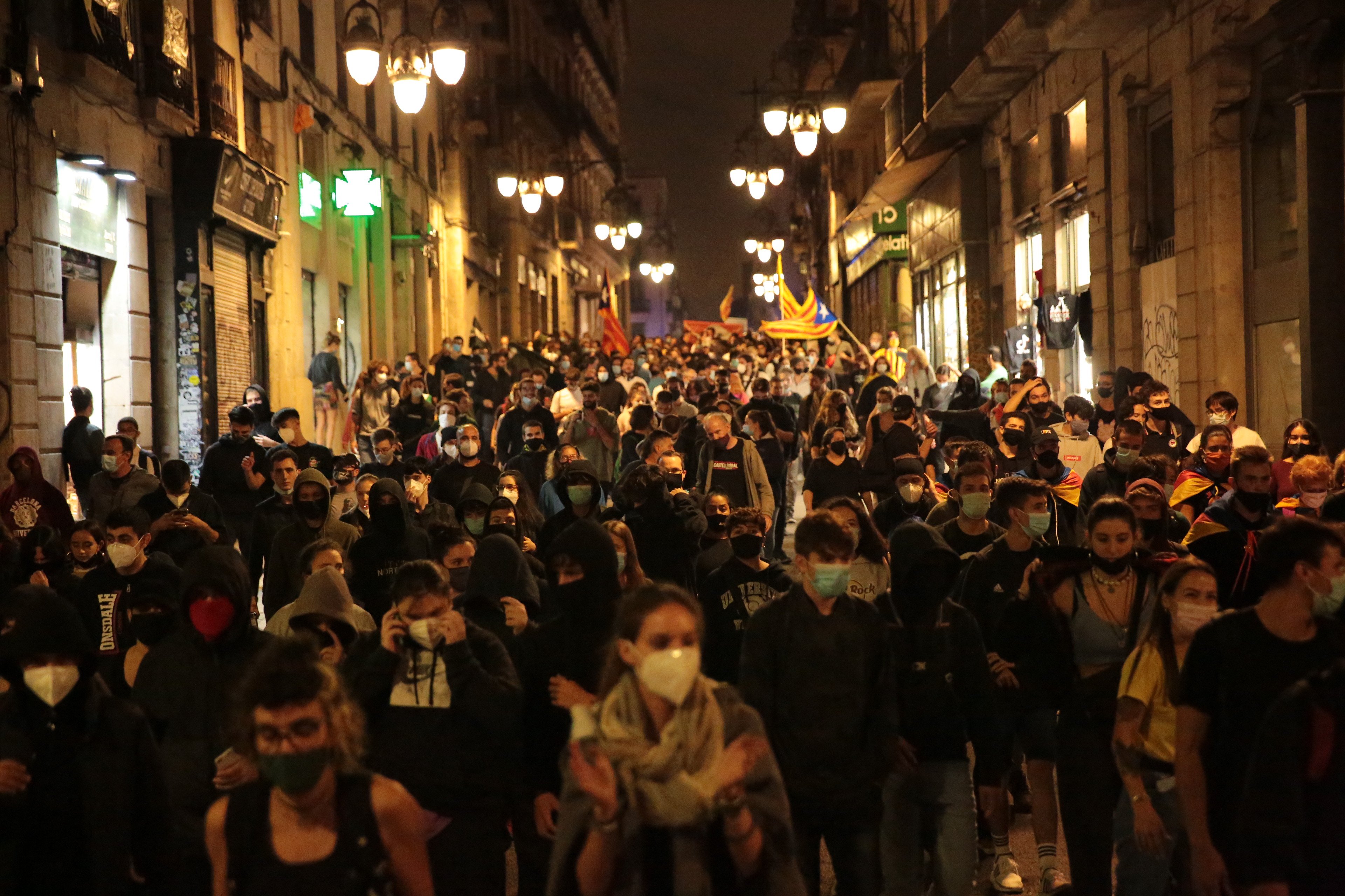 Manifestación CDR Barcelona 3 años 1-O / Sergi Alcàzar