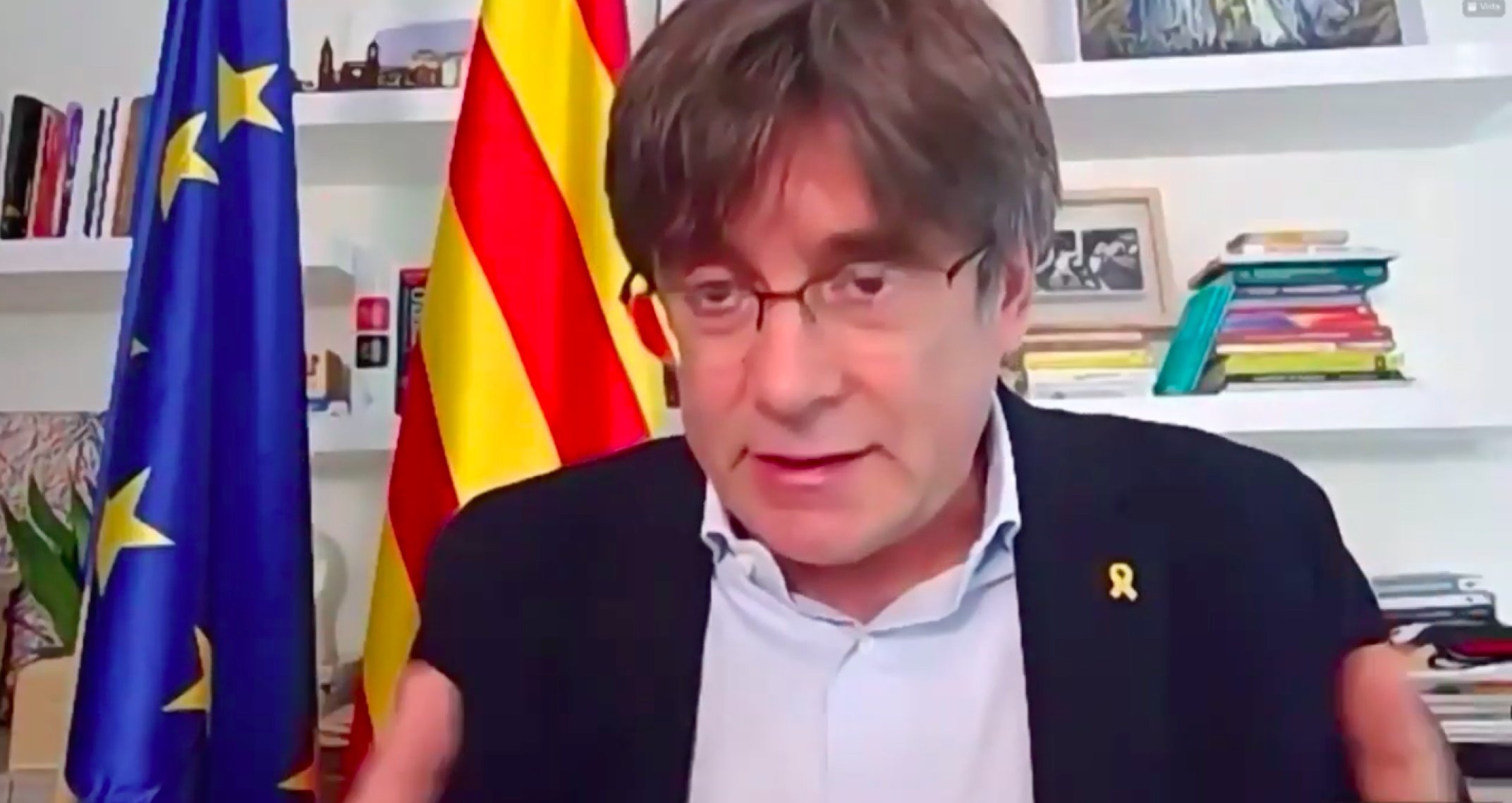 Puigdemont sitúa a JxCat de garante hacia la independencia