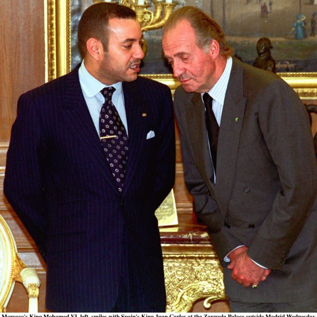 Mohamed VI con Juan Carlos I GTRES