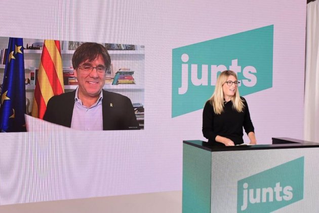 Puigdemont Artadi congreso jxcat / JxCAt