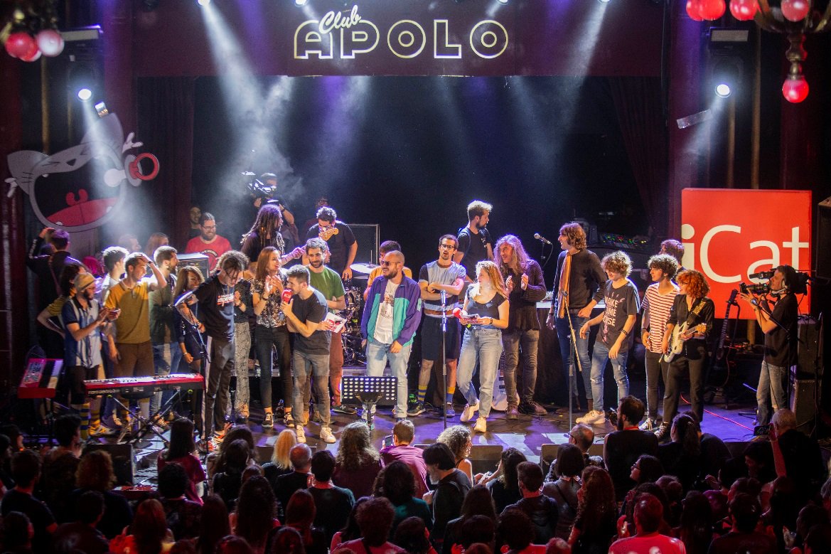 Prueba piloto en la Sala Apolo en el primer concierto sin distancias