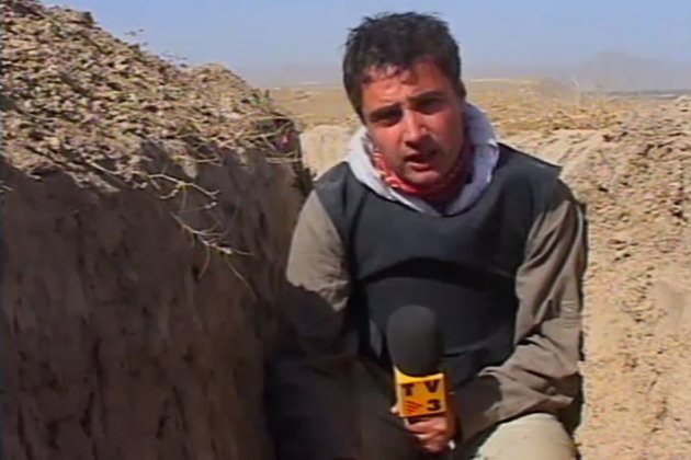 Nicolás Valle trinchera Afganistàn TV3