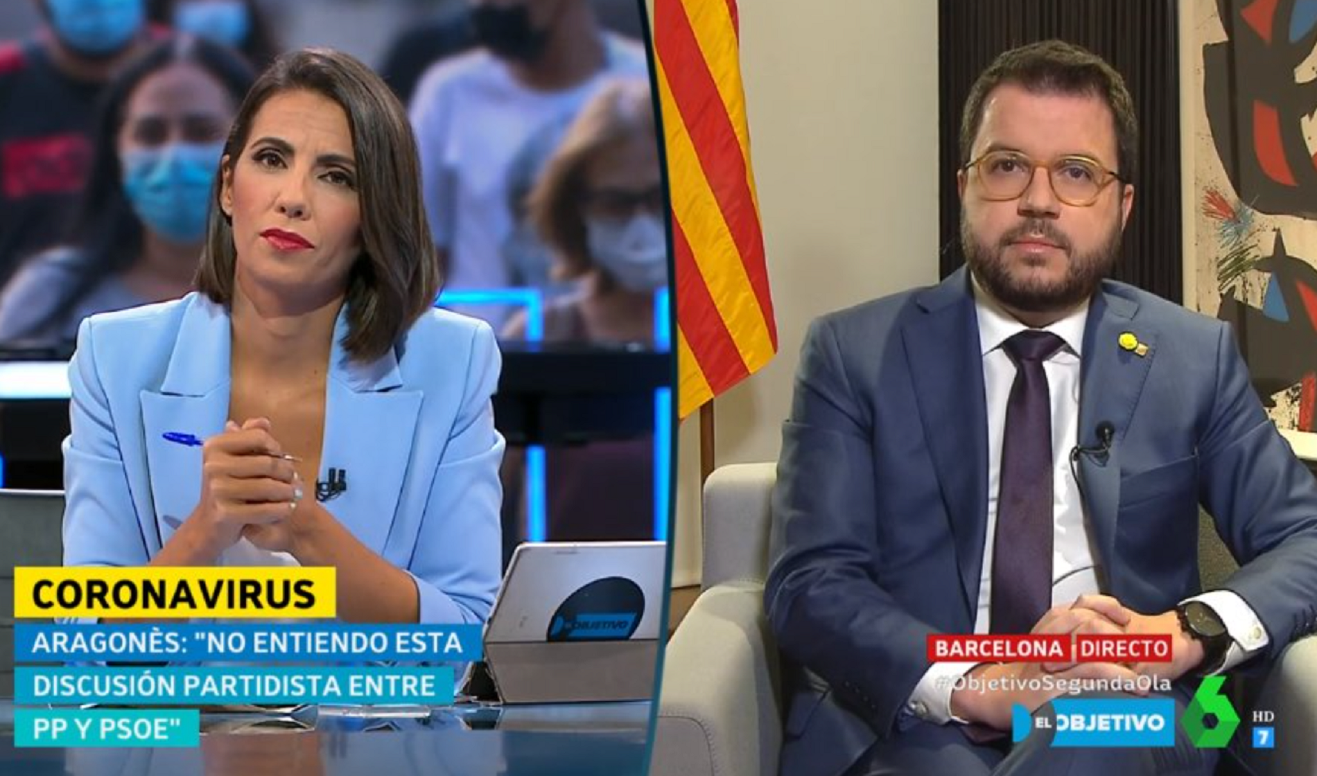 Aragonès: "Fins que no es triï nou president, Catalunya no en tindrà; no ho soc"