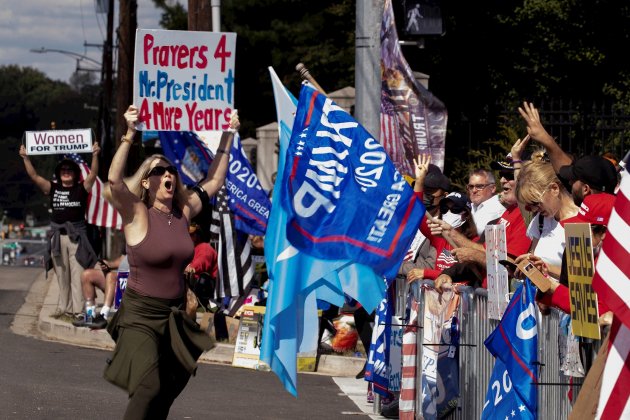 manifestantes pro trump coronavirus - Efe