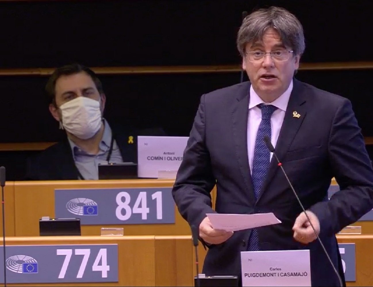 Puigdemont recupera su inmunidad por decisión del Tribunal General de la UE