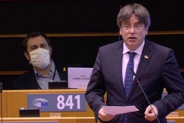 puigdemont comin parlamento europeo