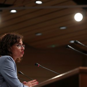 La vicepresidenta del Gobierno y ministra de hacienda, Maria Jesús Montero. Foto: Efe La vicepresidenta del Gobierno y ministra de hacienda, Maria Jesús Montero. Foto: Efe