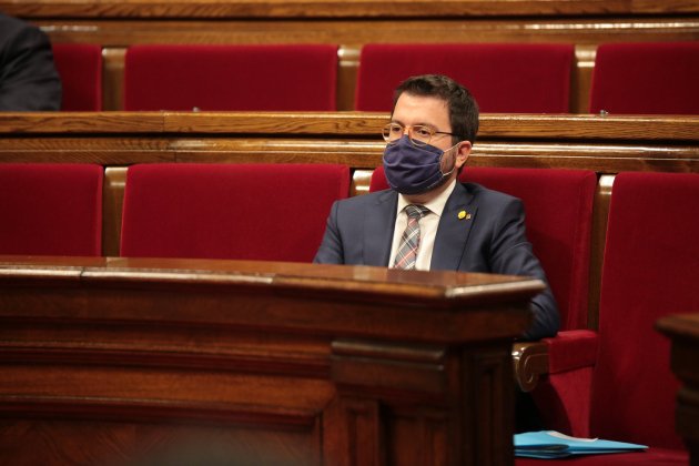 Pere Aragonès ple del Parlament - Sergi Alcázar