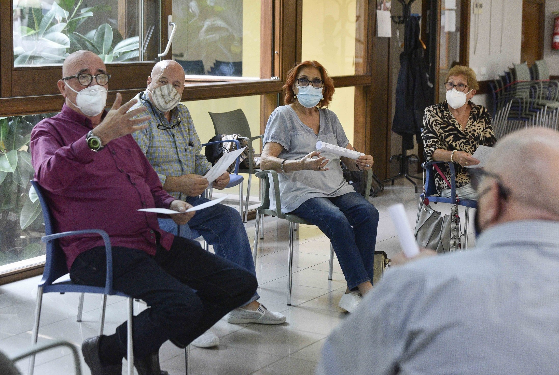 30 centros de personas mayores de La Caixa reabren después de la pandemia