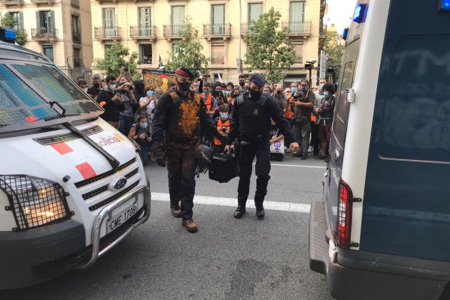 Mossos visita Rei Barcelona 9 octubre   Guillem Ramos