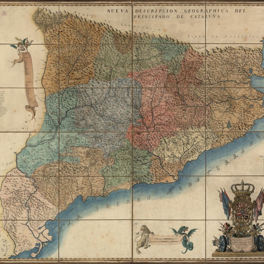 Corregimientos. 1720