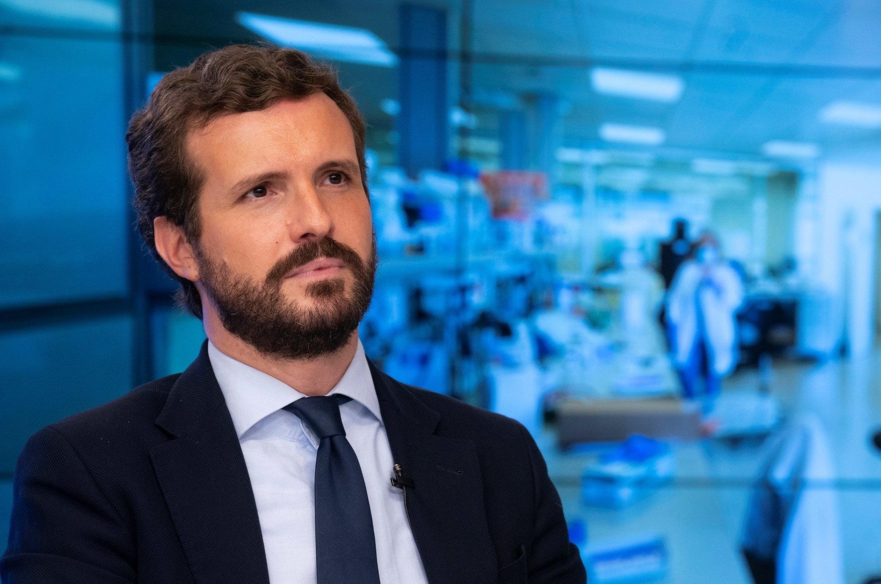 Casado retreu a Sánchez que intervingui Madrid i no Catalunya o Navarra