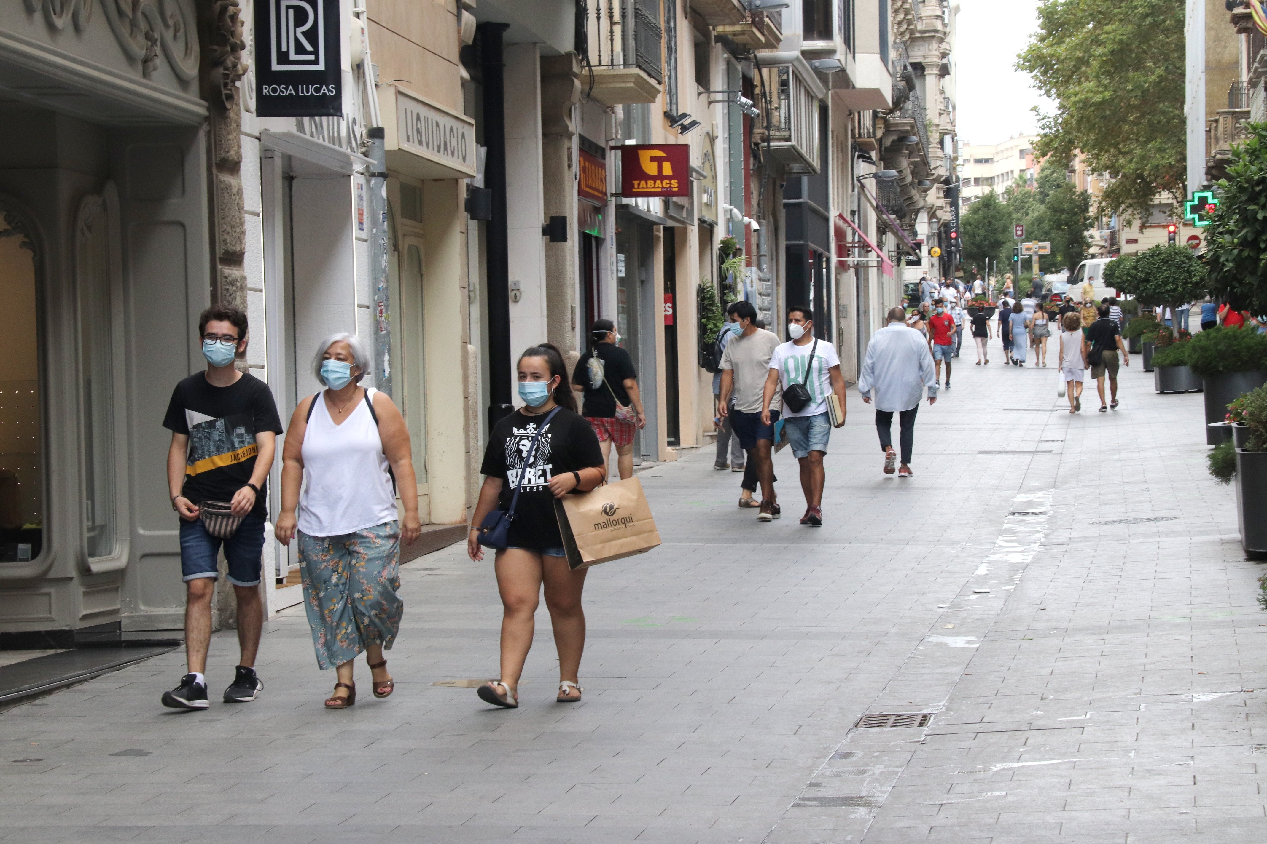 Vint municipis, amb un risc de rebrot per sobre dels 1.500 punts a Catalunya