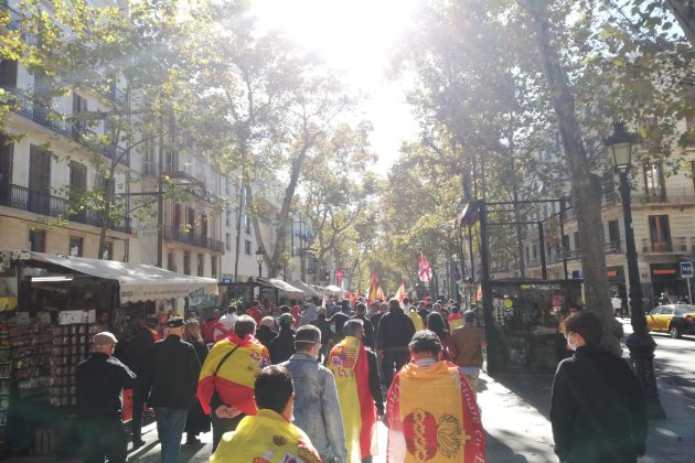 12 O Rambla Barcelona banderes espanyoles   Marc González