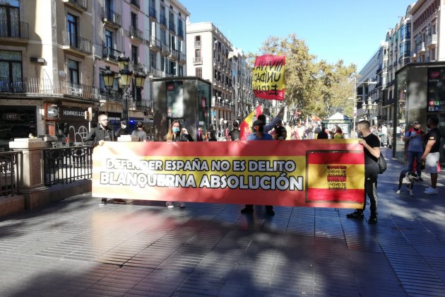 12 O Rambla Barcelona pancara Blanquerna   Marc González