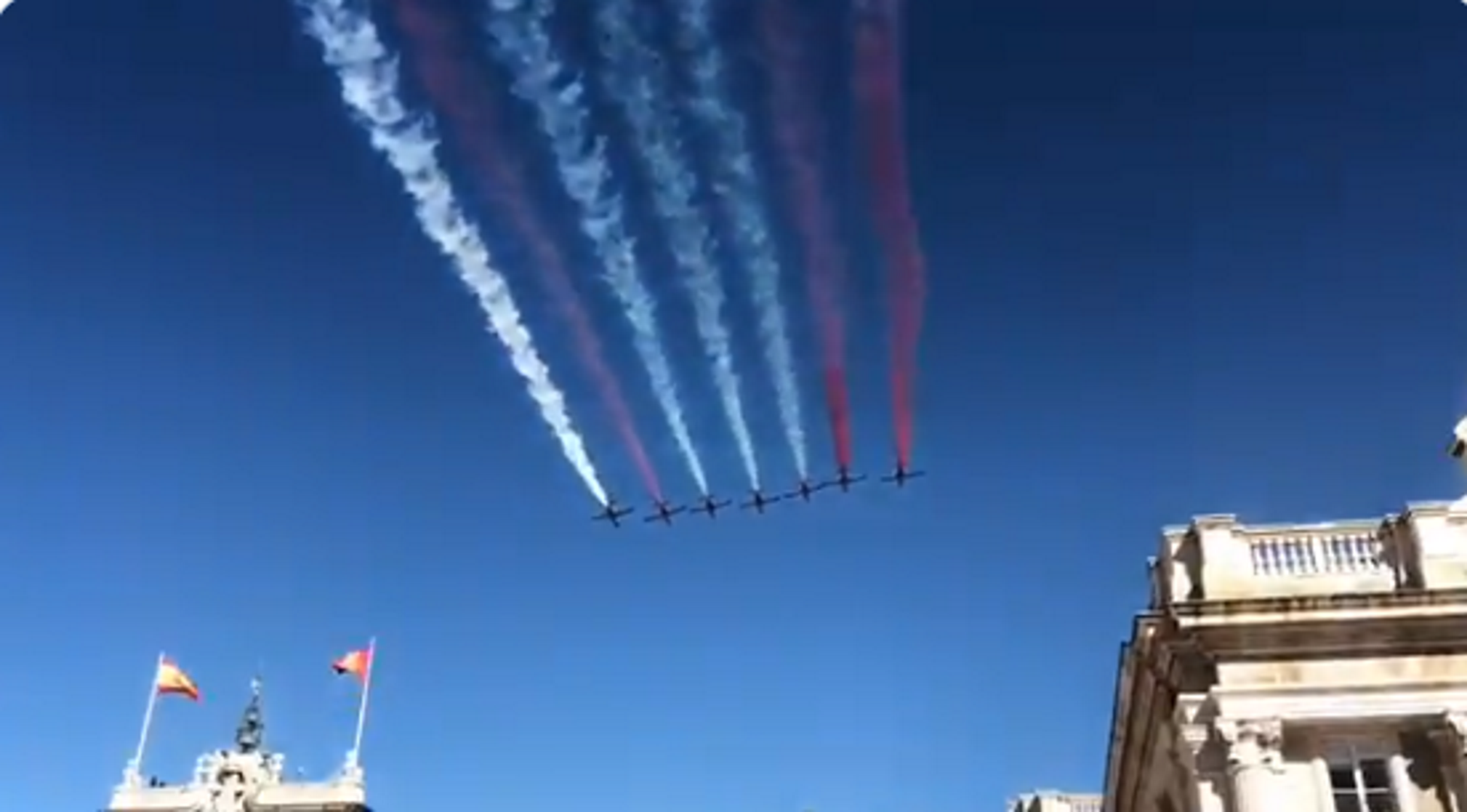 La gran pifia del desfile del 12-0: ahora los aviones