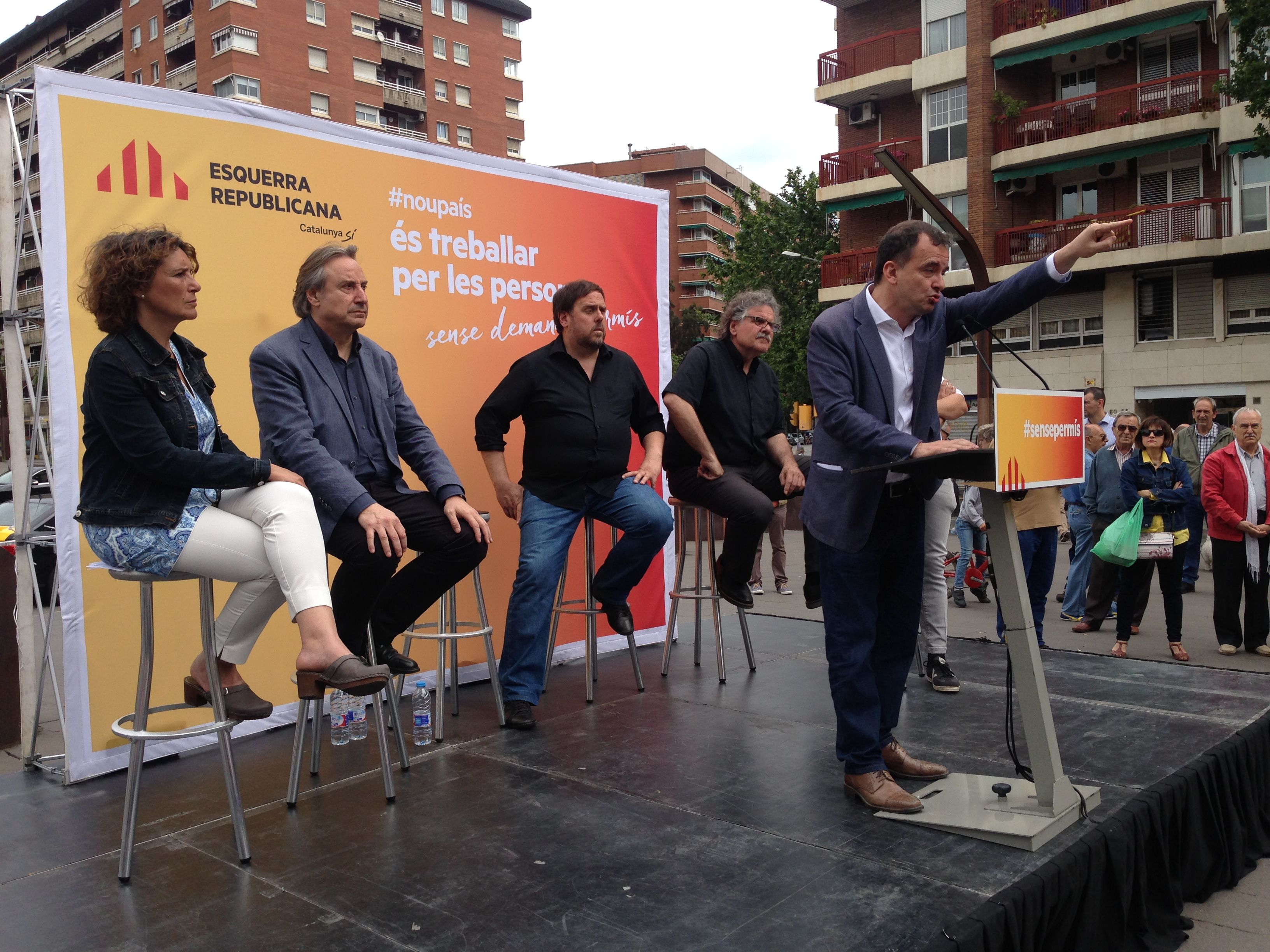 ERC fa dels barris la porta d’accés al vot de Barcelona pel 26-J