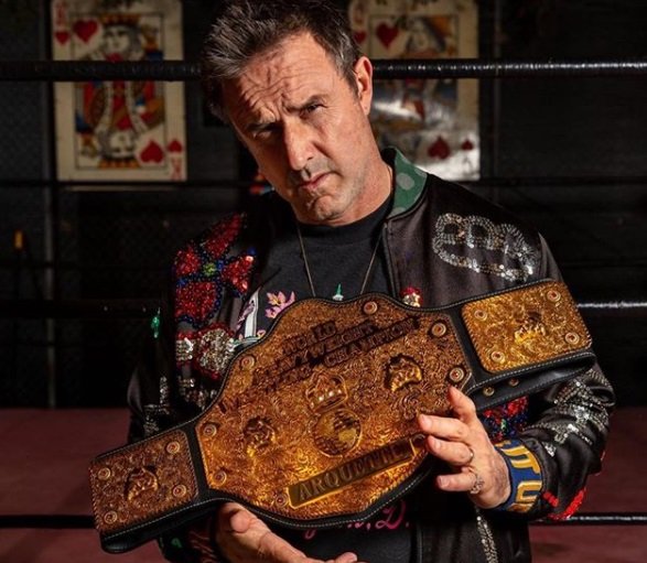 david arquette ciño lucha libre