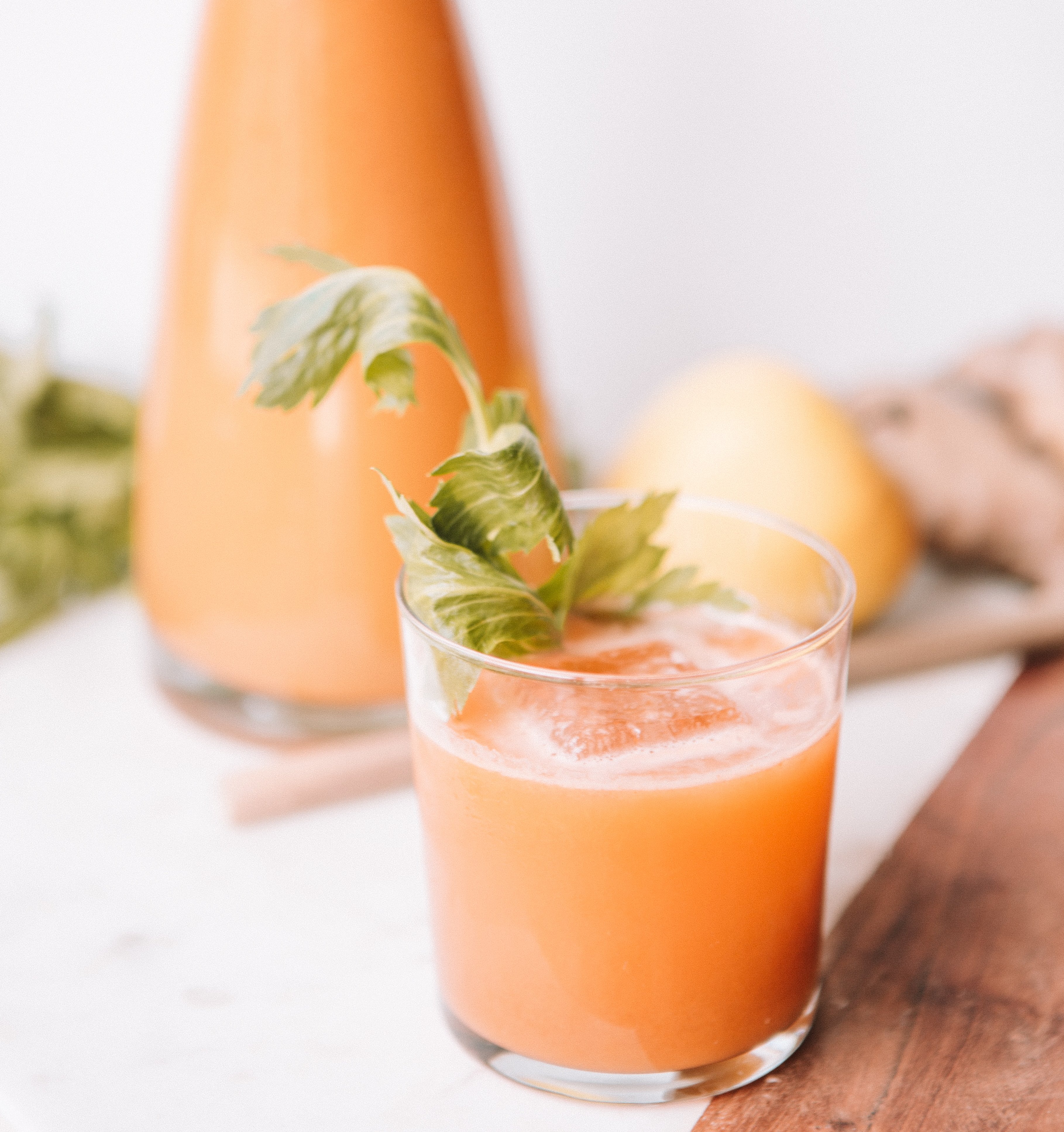 Seis importantes beneficios del zumo de zanahoria