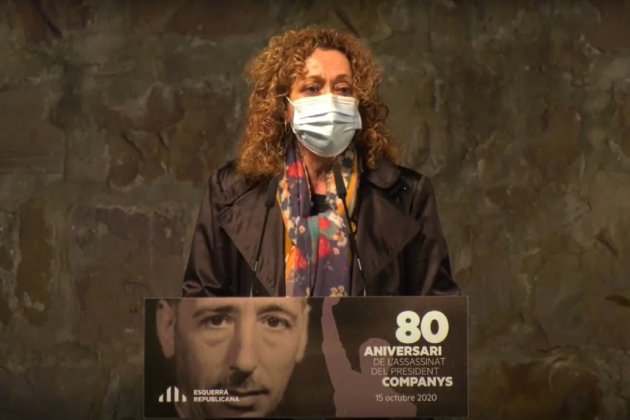 ester capella acte ERC companys 80 anys - Captura