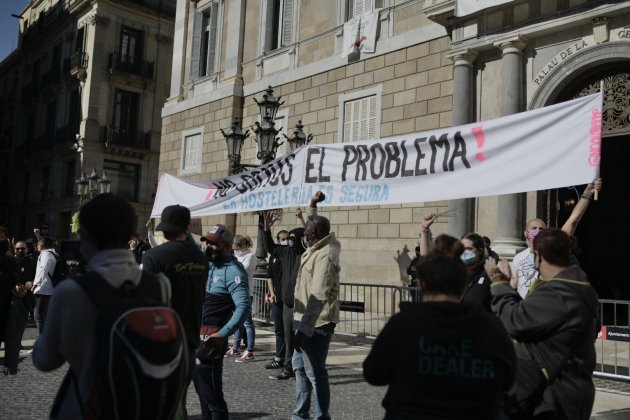 manifestació hostaleria coronavirus - Maria Contreras Coll