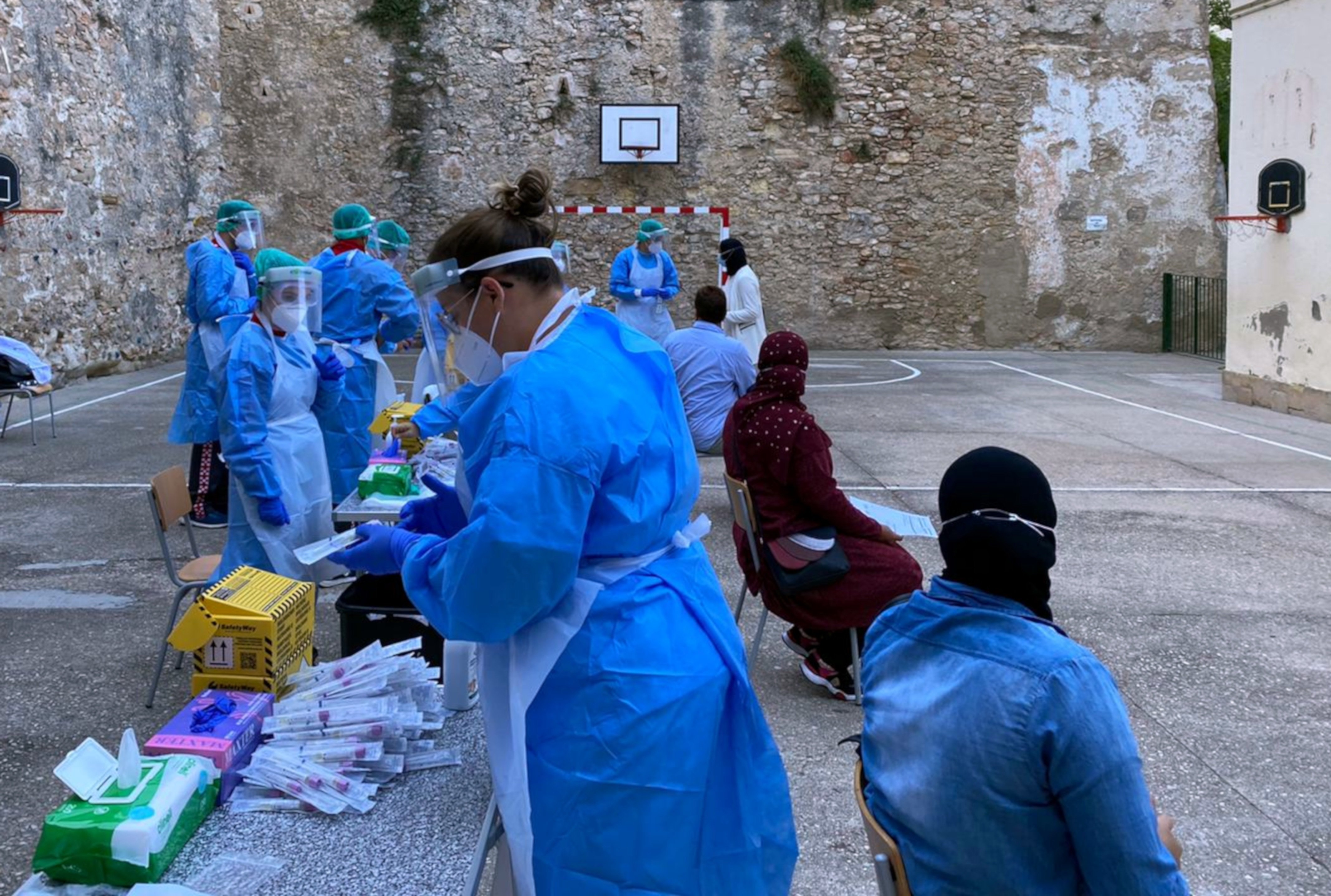 cribratge escola Tortosa coronavirus ACN