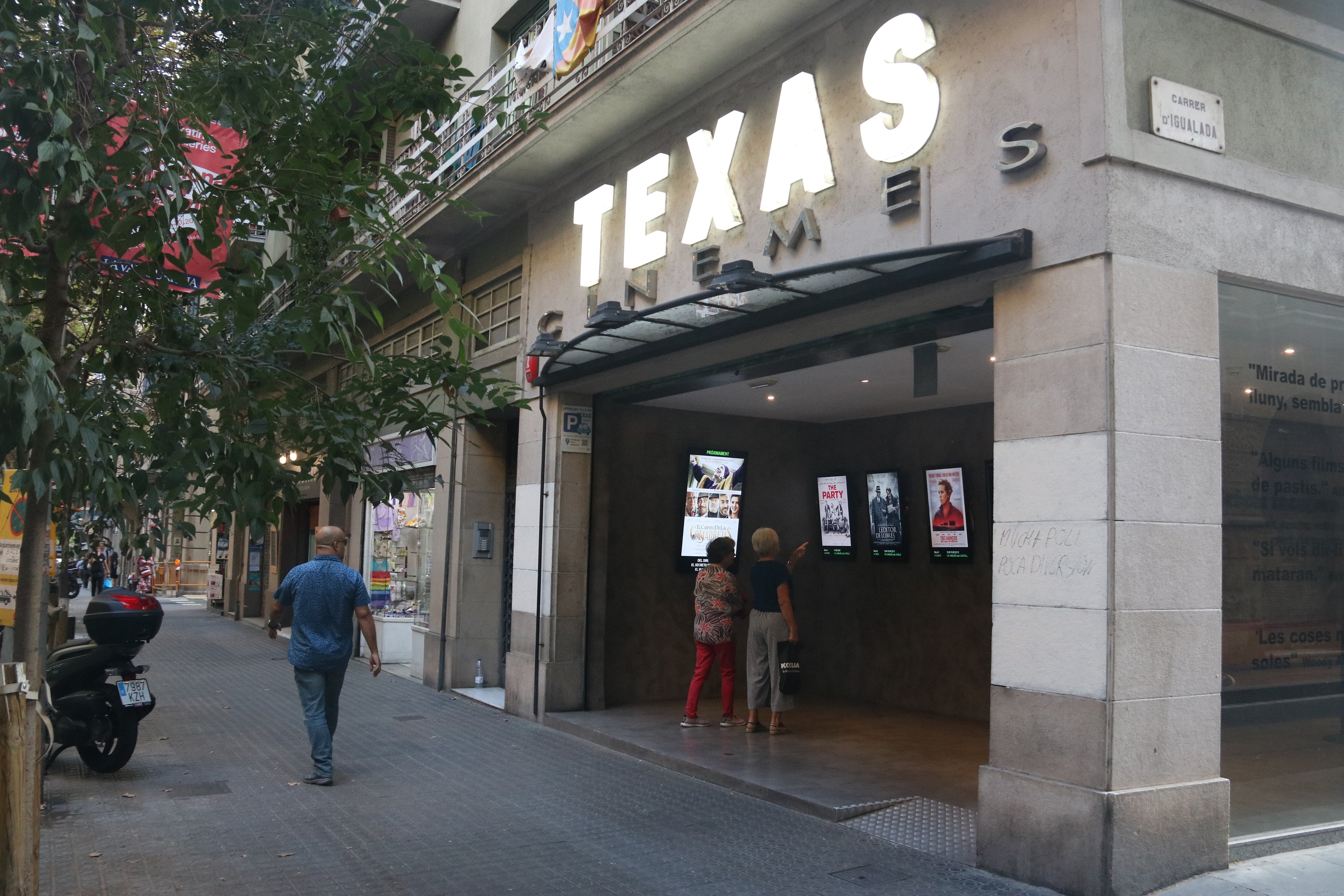 Los Cines Texas de Barcelona cerrarán definitivamente