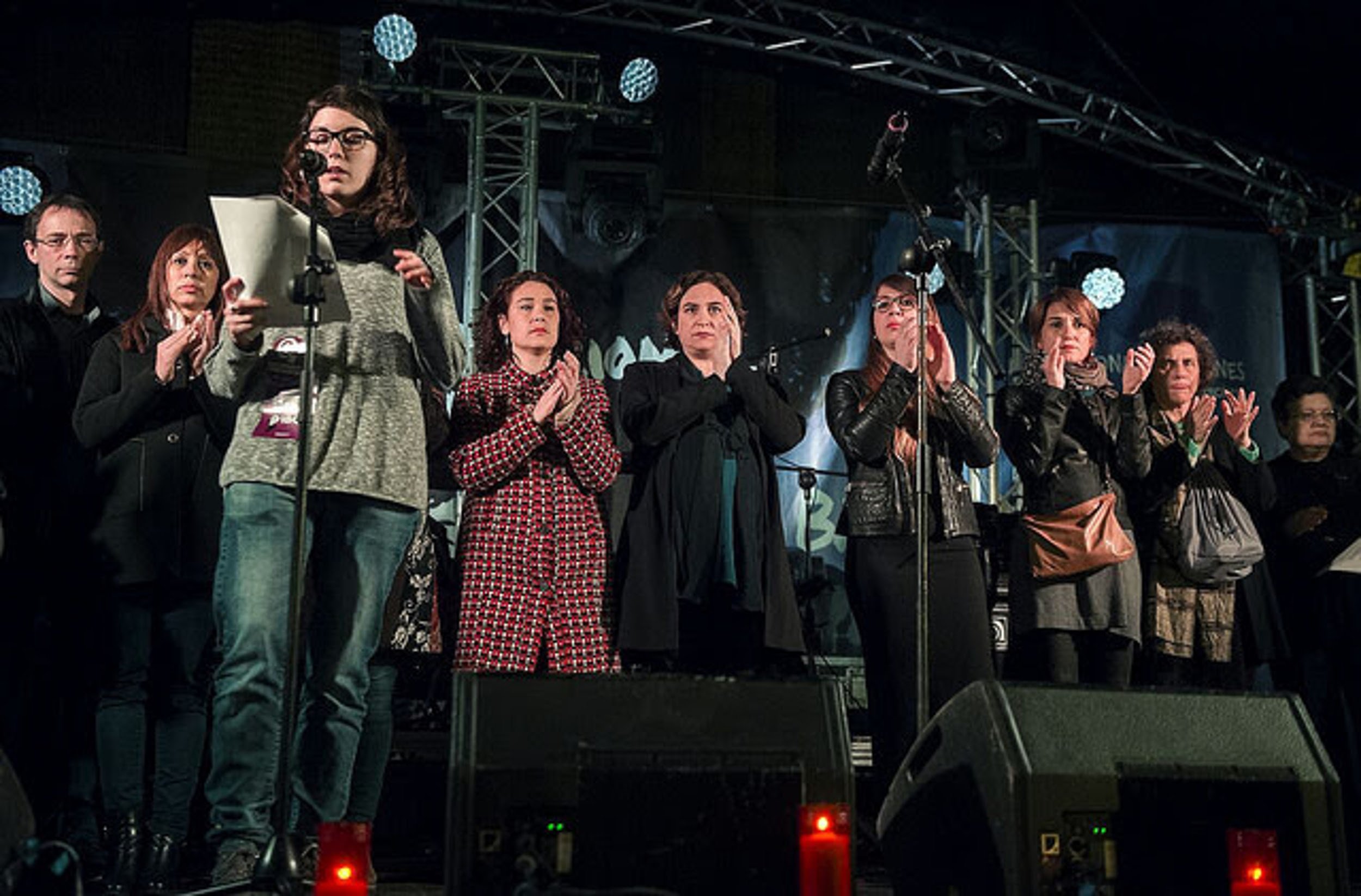 Colau reclama que la violencia contra las mujeres esté "en el primer plano de la agenda política"