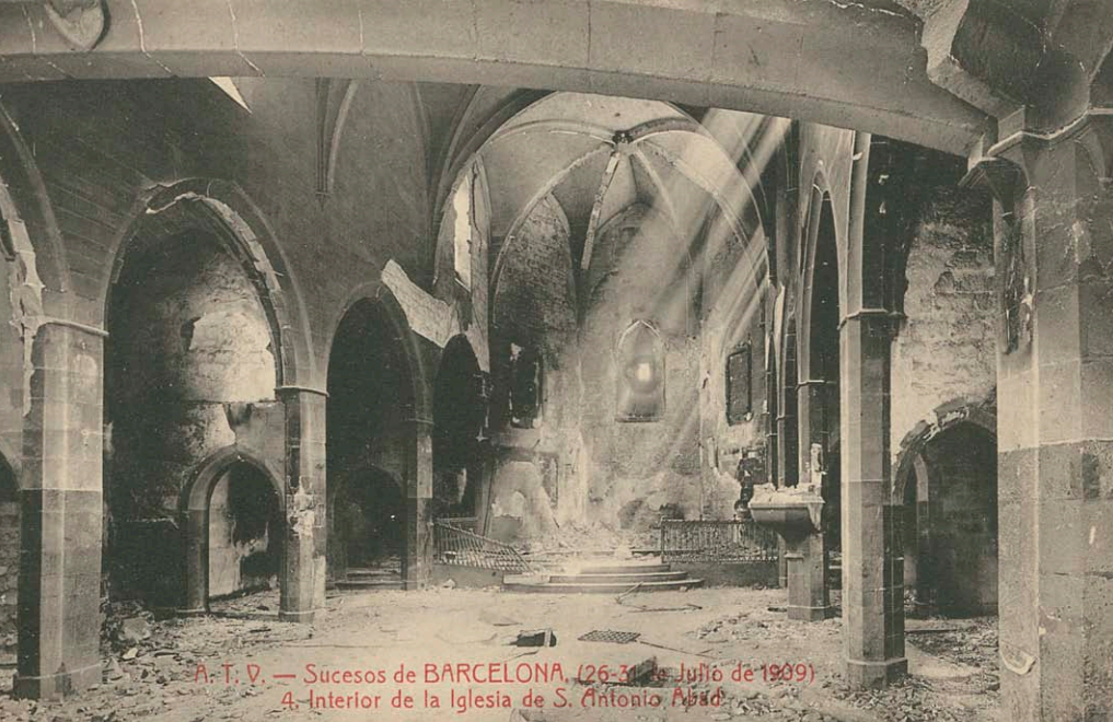 Convento de Sant Antoni. Font Sucesos de Barcelona