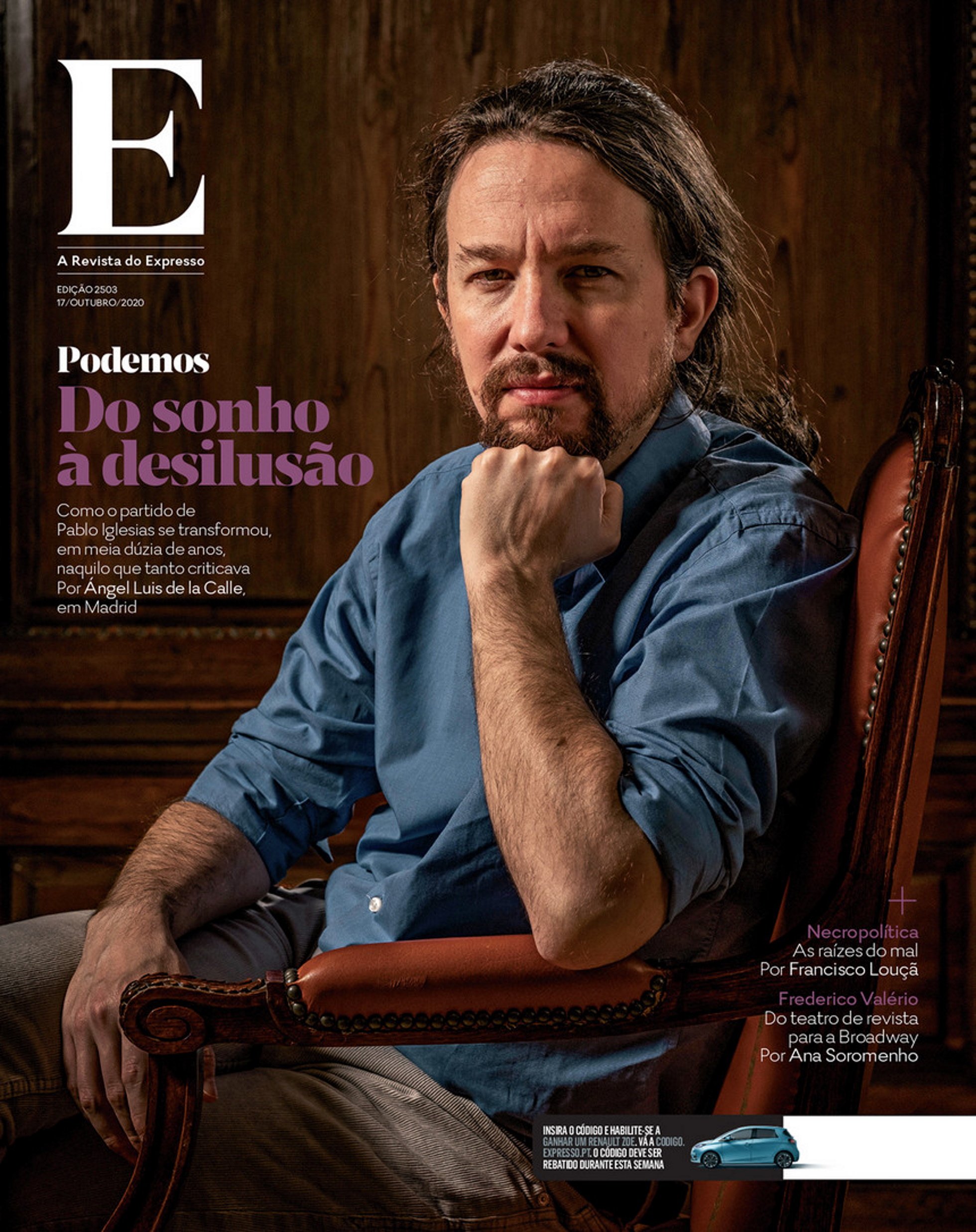 Carregada d''Expresso' contra Iglesias: "S'ha transformat en el que criticava"