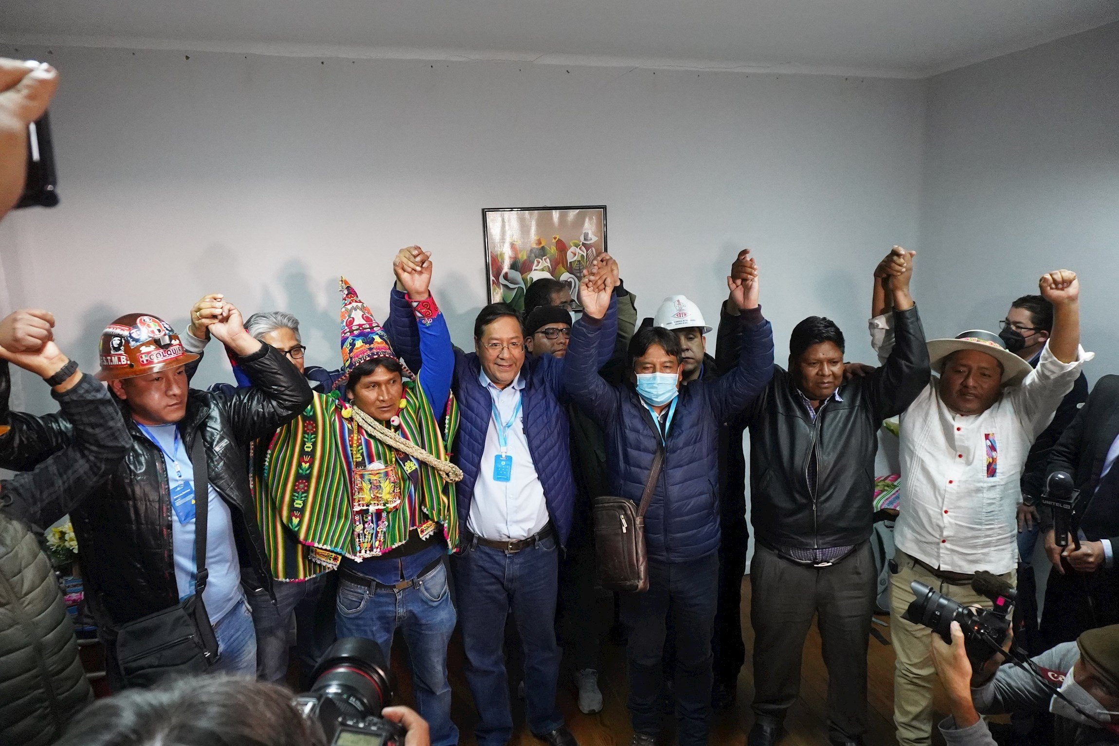 Evo Morales diu que el seu partit ha guanyat les eleccions a Bolívia