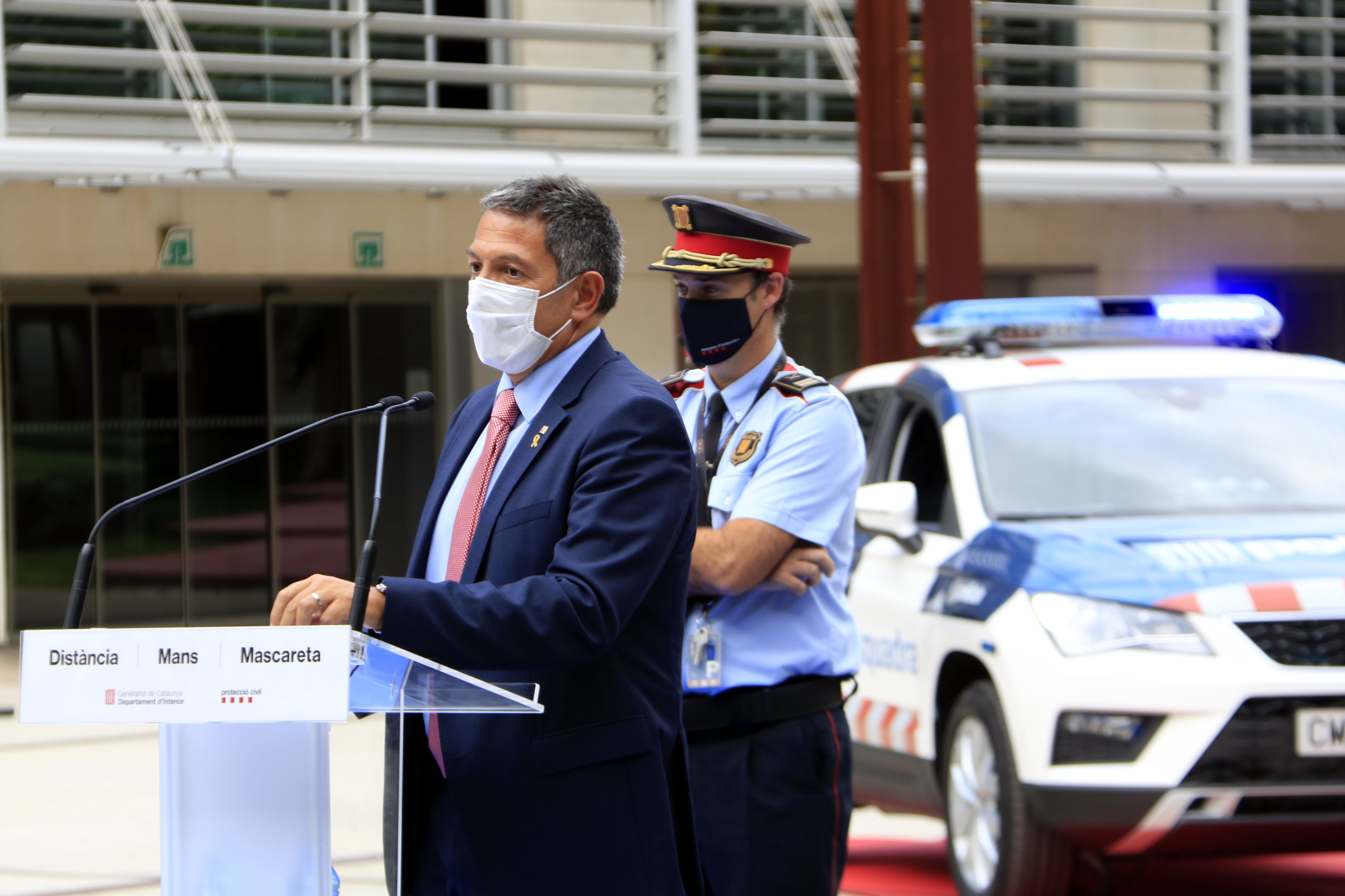 Sàmper no donarà "ni una condecoració" a cap mosso per les protestes del procés
