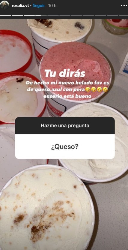 rosalia responde helado