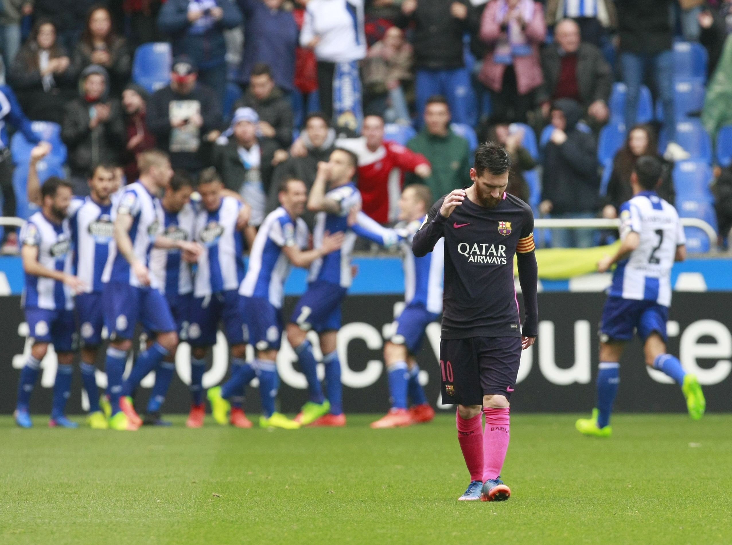 El Deportivo es el 'SuperDépor' en el Camp Nou