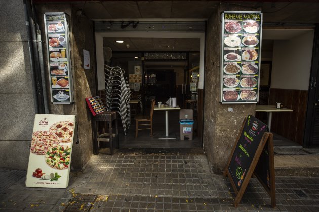 Bars locals terrassa negocis restaurants tancats buits coronavirus covid-19 crisi  - Sergi Alcazar