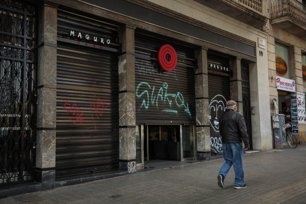 Restaurants tancats per la crisi del coronavirus. Foto: Sergi Alcazar