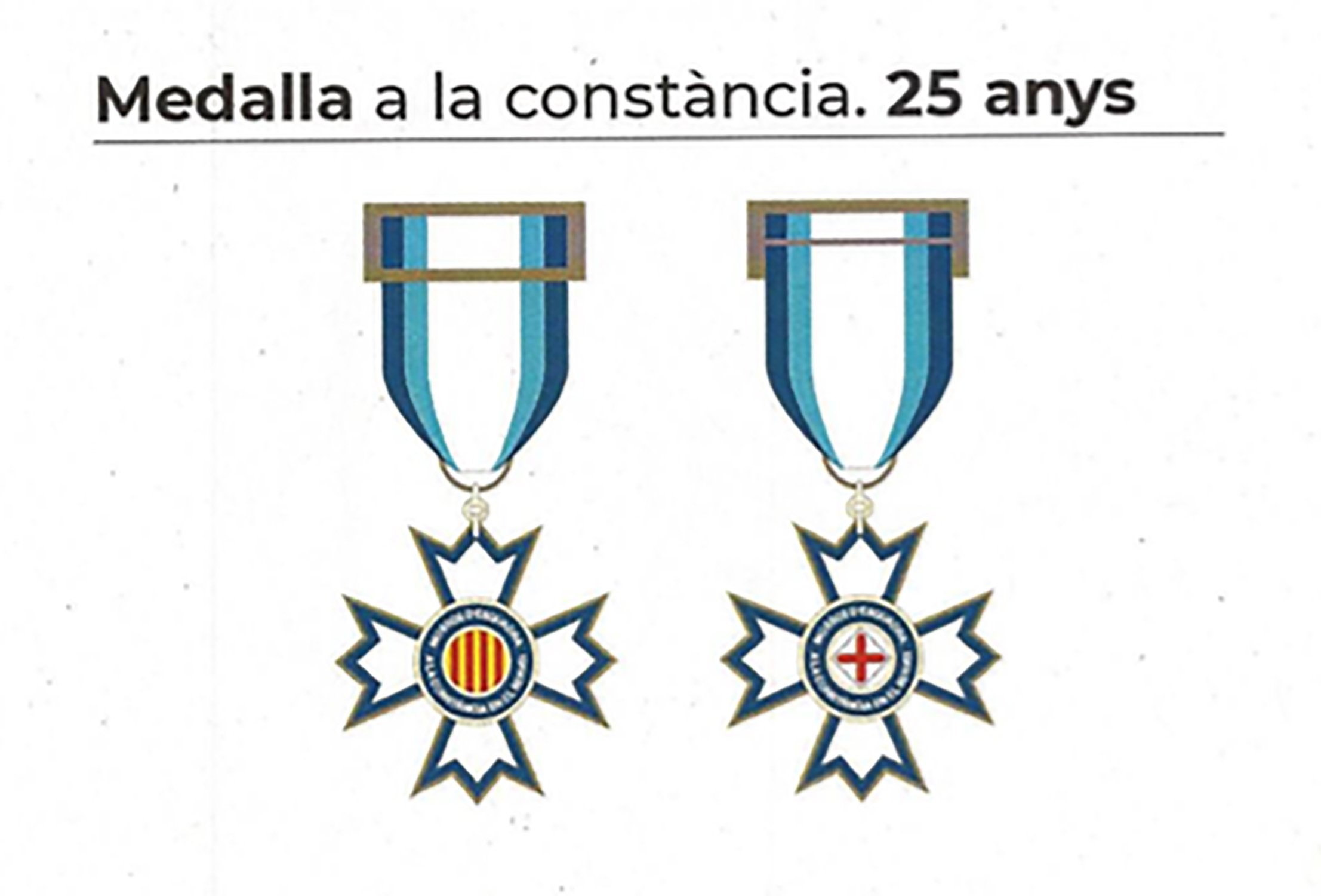 Medallas Mossos Nuevas