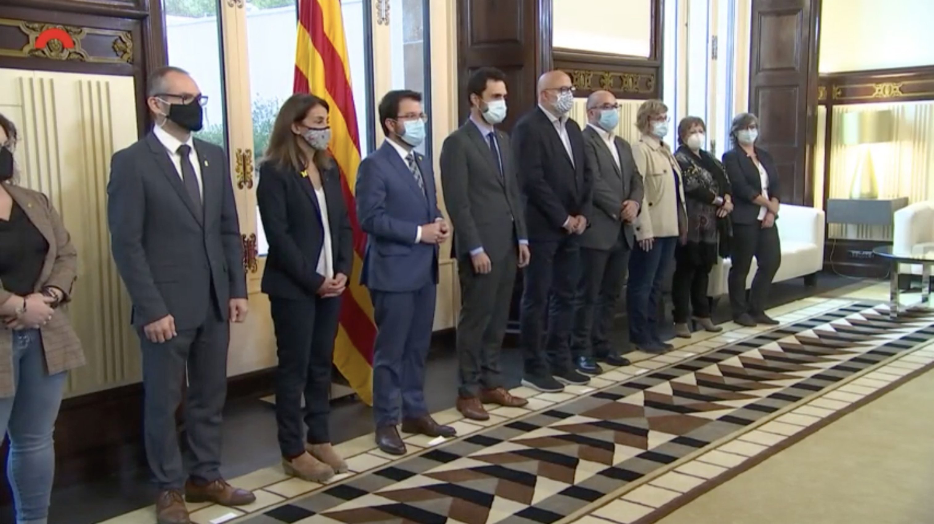 homenatge mesa parlament captura