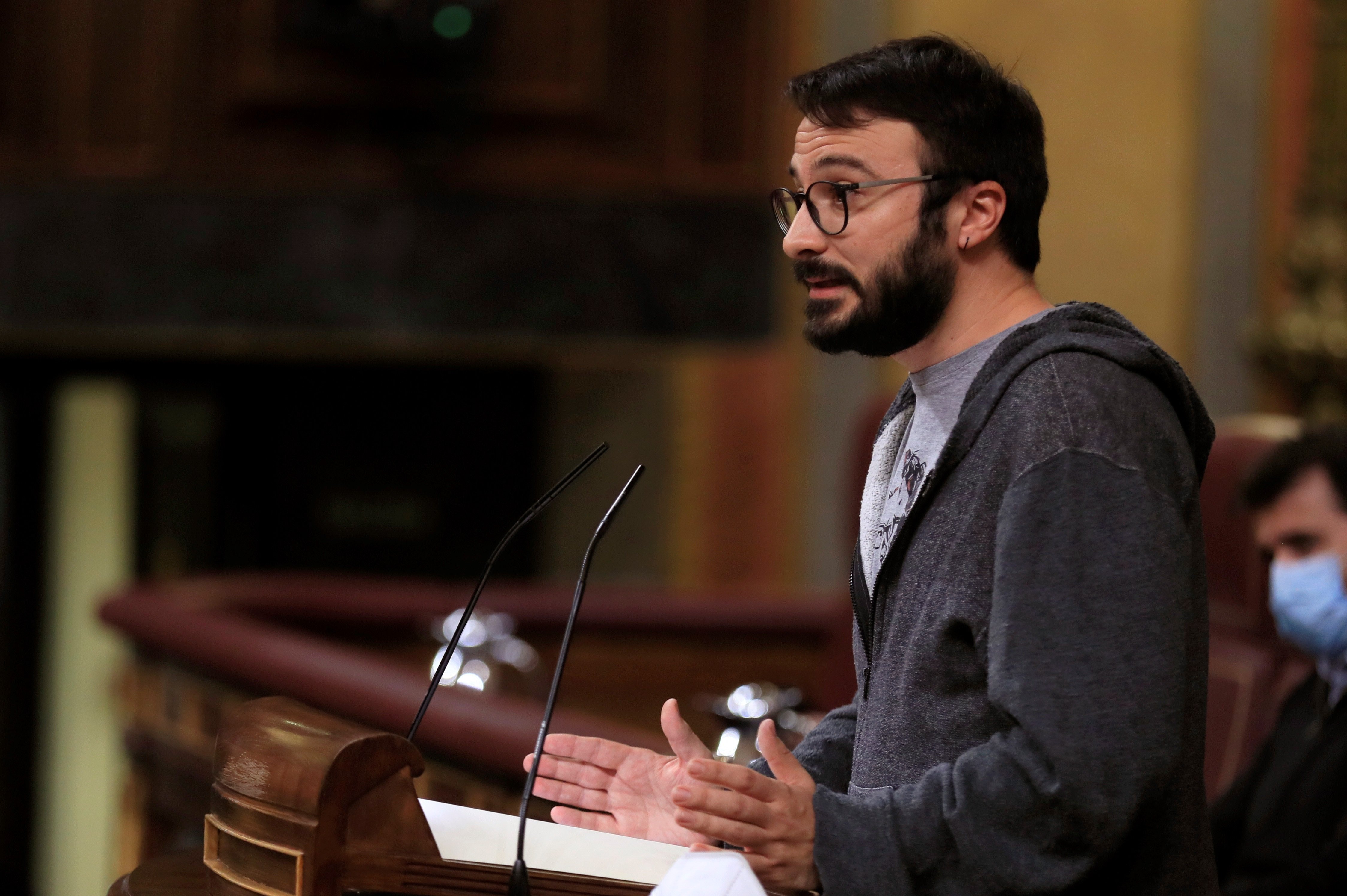 La CUP acusa Abascal de presentar un cop d'estat "en forma de moció"