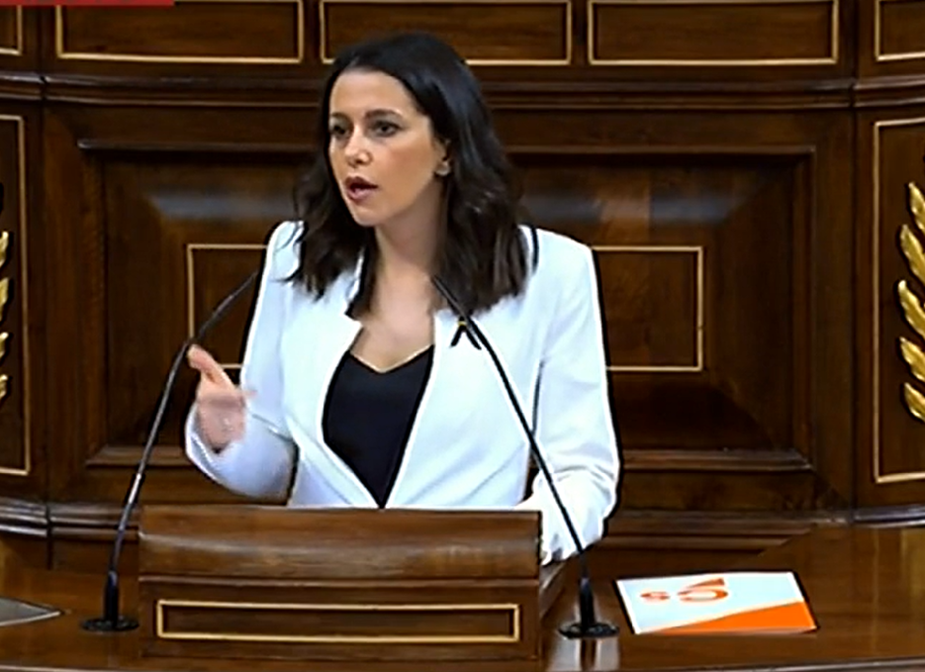 Arrimadas titlla Sánchez d'"irresponsable" per no fer un pla sanitari de Nadal