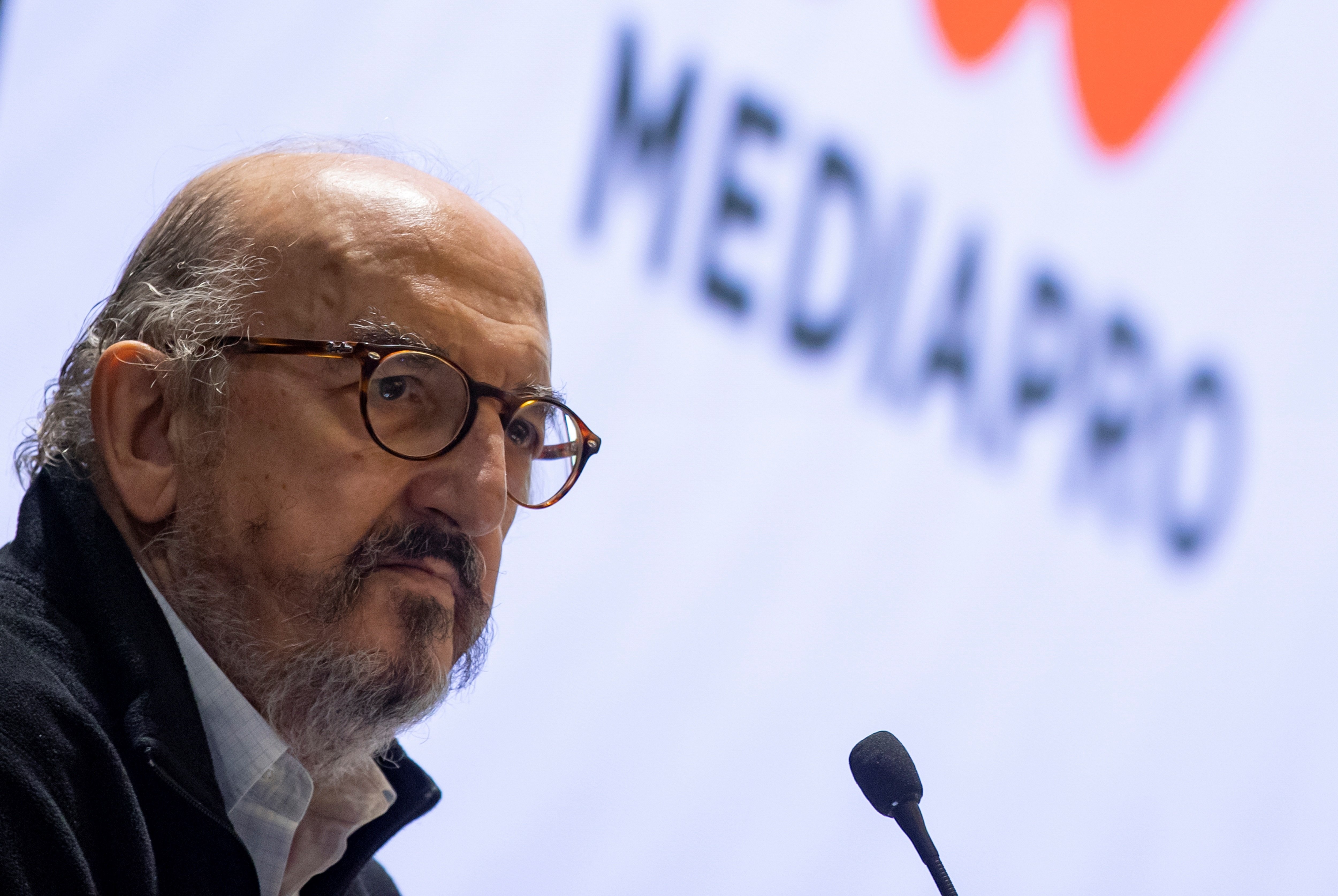 Jaume Roures, CEO Mediapro, Paris 21 October 2020 (EFE)