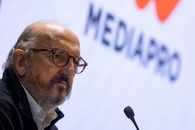 Jaume Roures, CEO Mediapro, Paris 21 October 2020 (EFE)