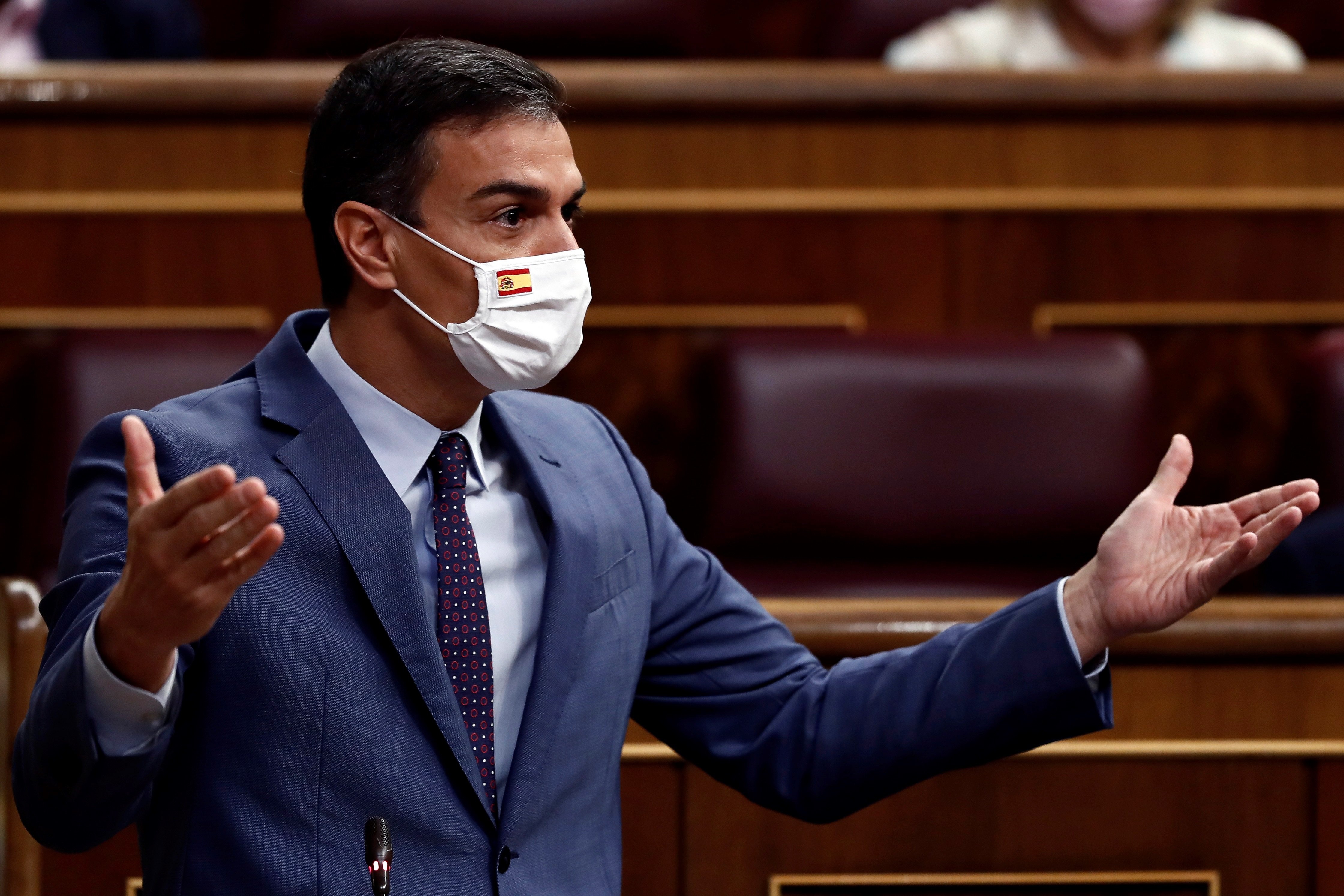 Sánchez acusa a Casado de trumpista: "Tendrá su final, la derrota electoral"