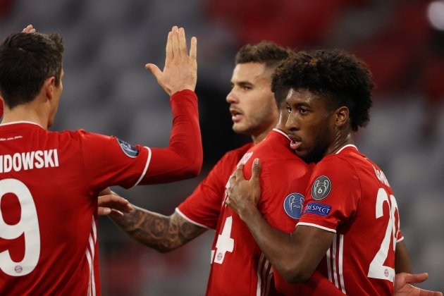 Coman Lewandowski Bayern gol Champions EFE Coman Lewandowski Bayern gol Champions EFE