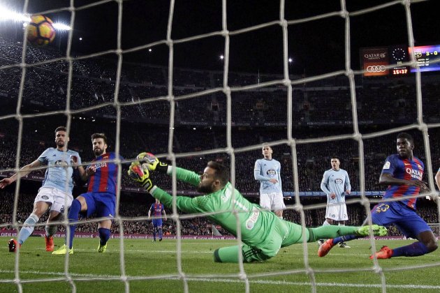 Samuel Umtiti gol Barça Celta EFE